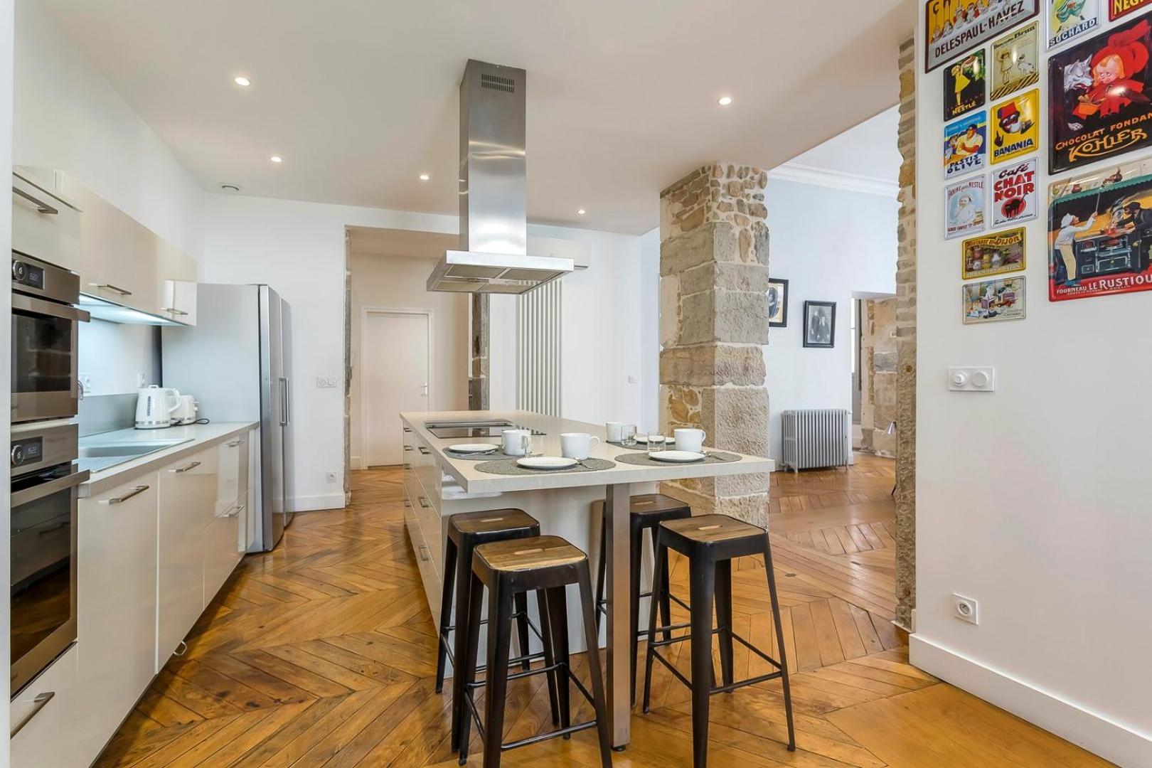 Charlie-Meublee Haut De Gamme-Duplex-260M2-Lyon 1 Eksteriør bilde
